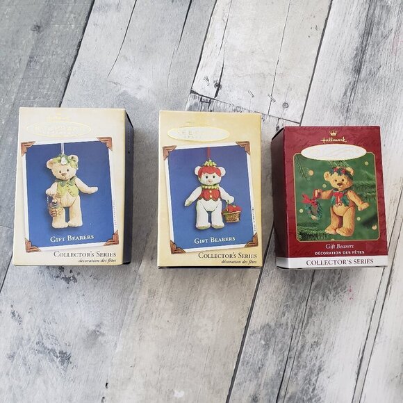 NWT - The Gift Bearers 2001, 2002, 2005 Hallmark Keepsake Ornaments - Picture 1 of 1